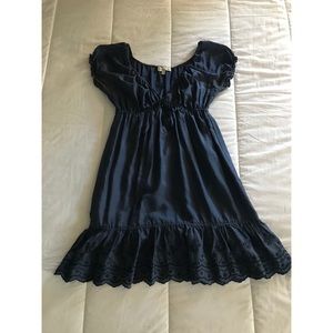 Navy blue dress